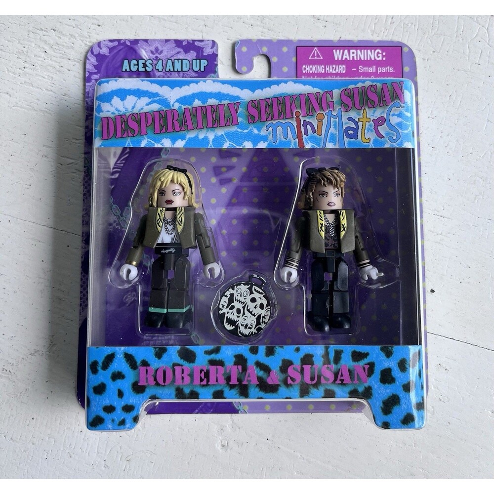 2008 DST Art Asylum DESPERATELY SEEKING SUSAN MINIMATES ROBERTA & SUSAN Madonna
